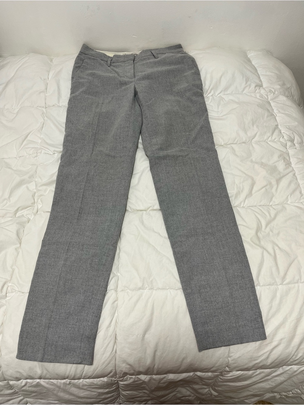 Babaton Gray Men's Dress Pants - Slim Straight Trousers